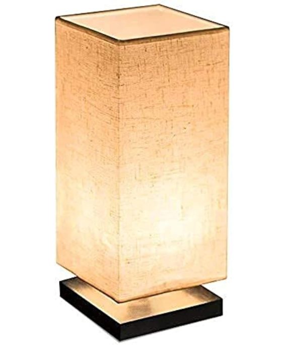 Table Lamp, Creative Bedroom Bedside Lamp, Solid Wood Cloth Book Lamp, Modern Minimalist Night Light, Minimalist Coffee Table And Office Desk Lamp Decorative Light Bulb E27 * 1 (no Ligh