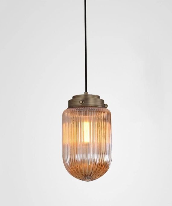 Classical Smoky Gray Pendant Light ??Glass Metal Chandelier ??E27 1-Light Ceiling Lighting Adjustable Suspension Lights ??for Kitchen Island, Dining, Living Room Droplight(Color:A)