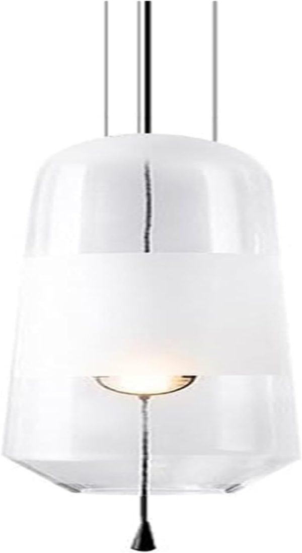 Chandelier Glass Pendant Light Island Lighting Fixture Ceiling Hanging Lamp,Dining Table Bedroom Bedside Suspended Lights Indoor Mini Chandelier,E14 Socket(Color:Gray)