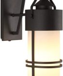 Outdoor Waterproof Wall Lamp, Lighting Fixture, American Minimalist Style, Outdoor Wall Light Garden Light Glass Aisle Corridor Outdoor Balcony Exterior Wall Light