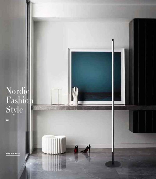 Dimmable Floor Lamp LED Black Standing Lamp Adjustble Light Modern Creative Unique Style Perfect for Indoor Decoration Lighting/Living Room Lamp