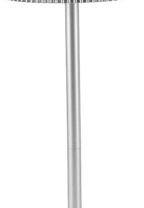 LED Cordless Table Lamp, Eye Care Rechargeable LED Desk Lamp for Restaurant (Silver)