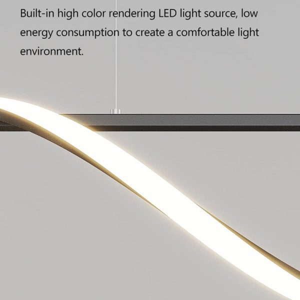 3 Lights Globe Pendant Lights For Dining Room 39.4Inch Spiral Led Living Room Light Fixture 30W Kitchen Island Lighting Fixture,Chandelier For Pool Table,black/gold needed