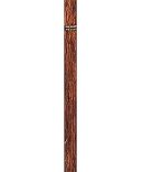 OK Lighting OK-4171FTR Resemble Wood Torch Floor Lamp, Brown