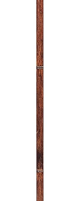 OK Lighting OK-4171FTR Resemble Wood Torch Floor Lamp, Brown