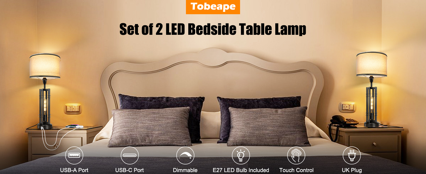 bedside table lamp