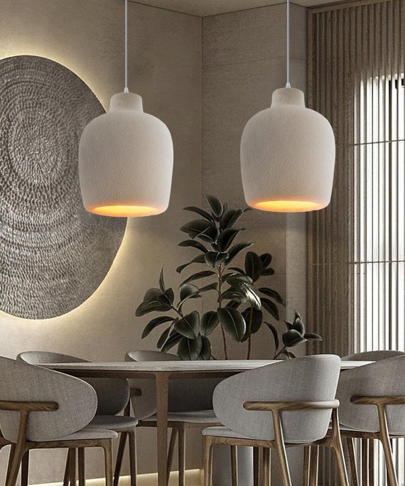 Nordic Pendant Lights for Kitchen Island 1 Light Pendant Lamp Ceiling Chandelier for Dining Room