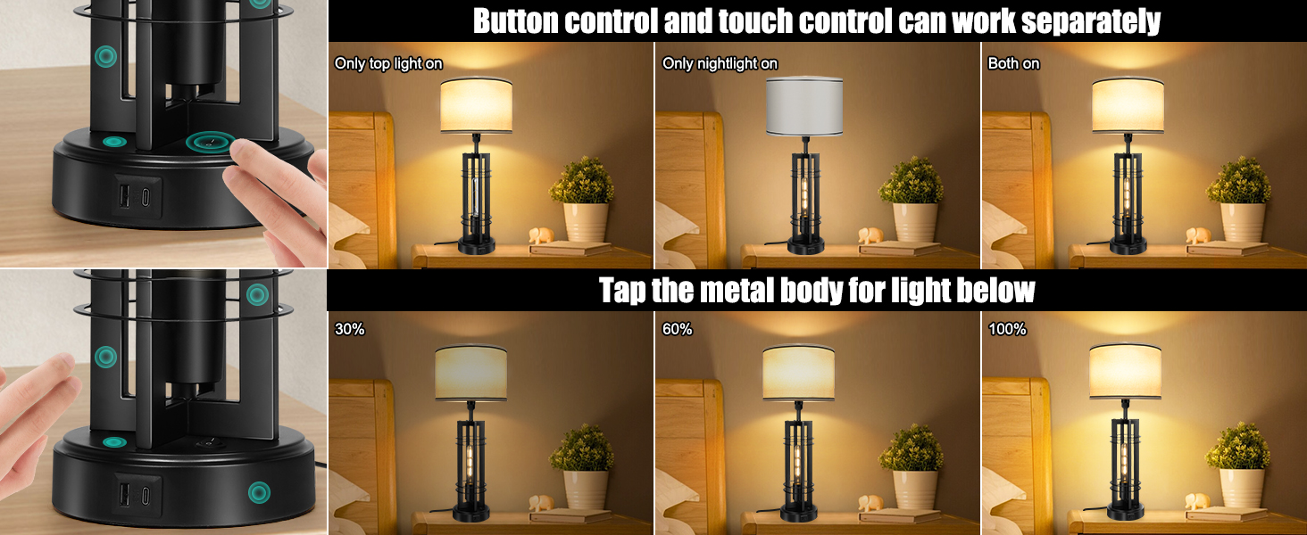 bedside table lamp