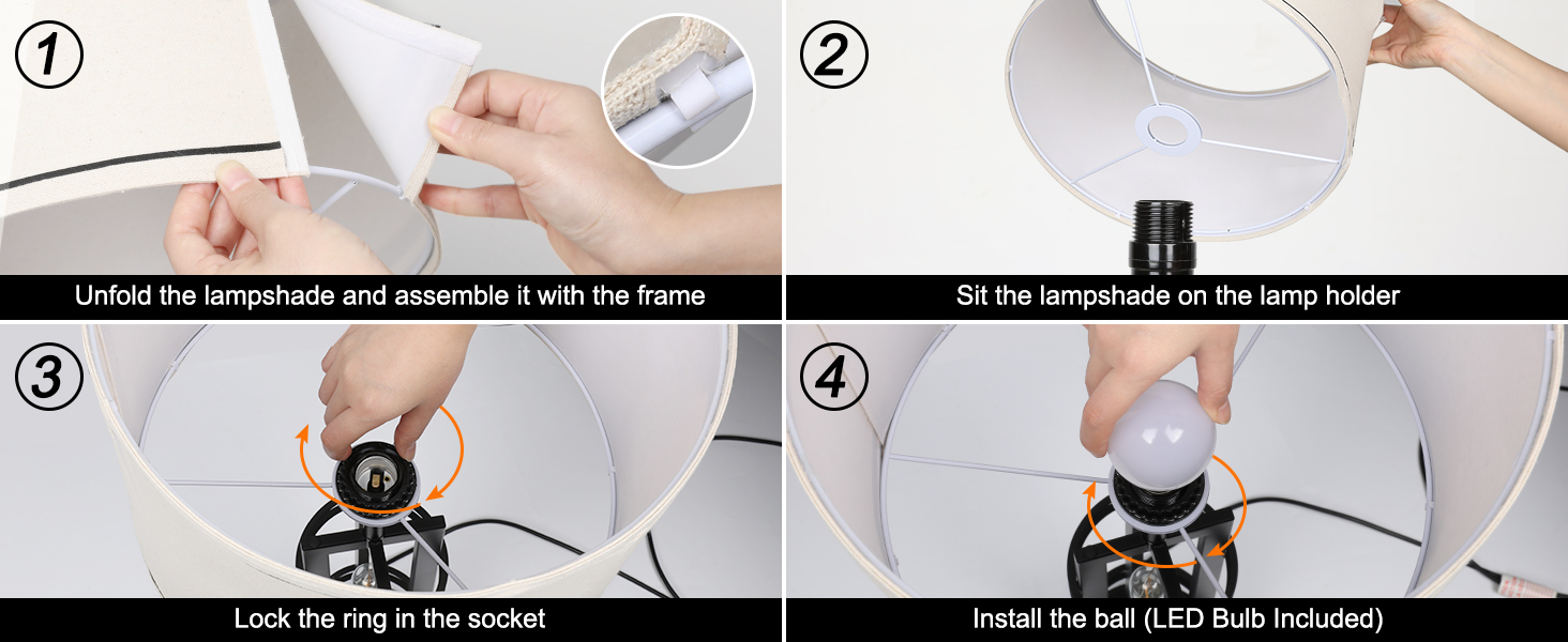 bedside table lamp