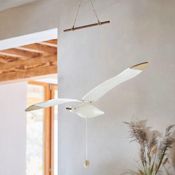 Handmade Wooden Gull