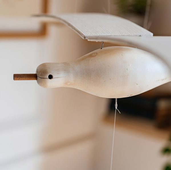 Handmade Wooden Gull