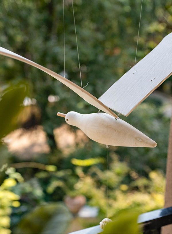 Handmade Wooden Gull