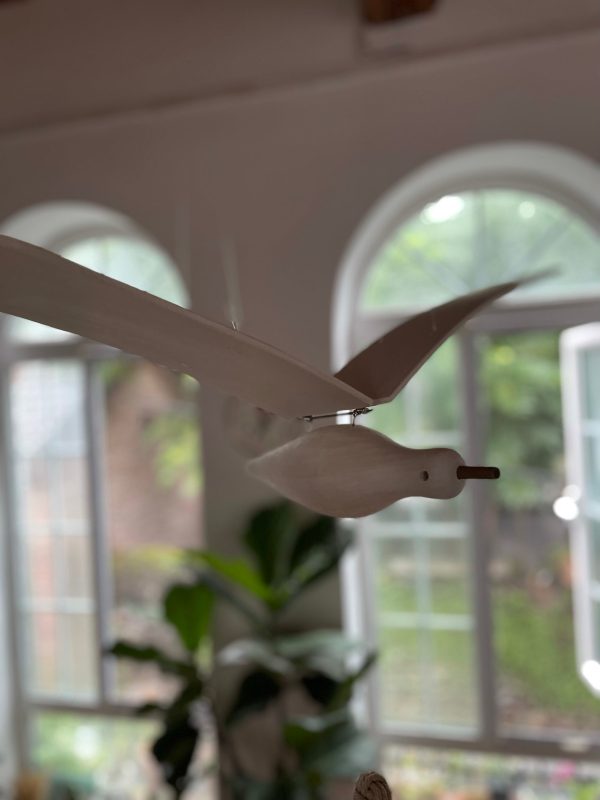 Handmade Wooden Gull