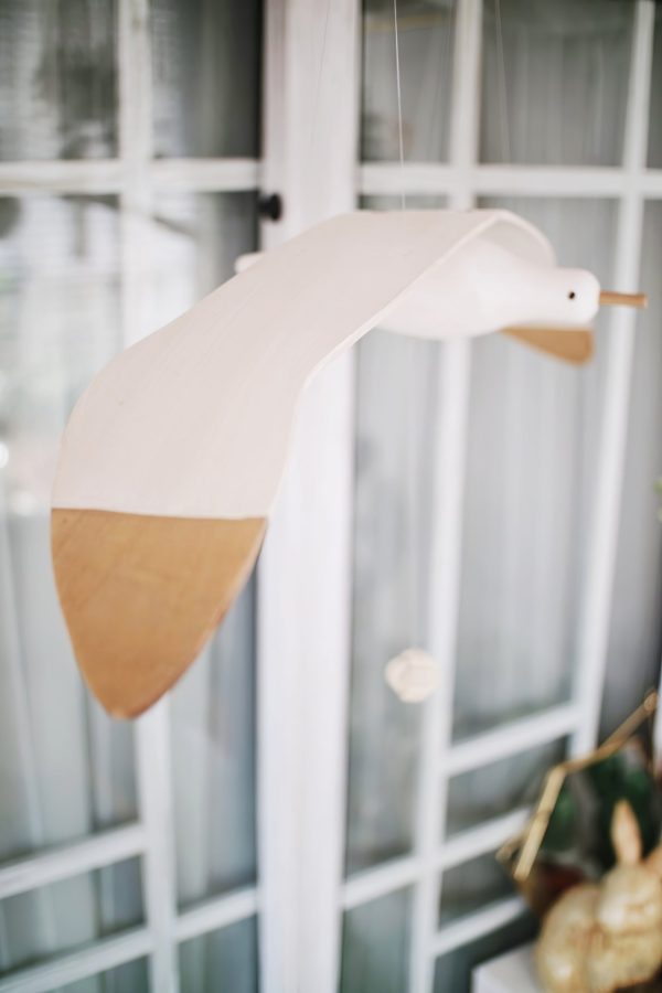 Handmade Wooden Gull