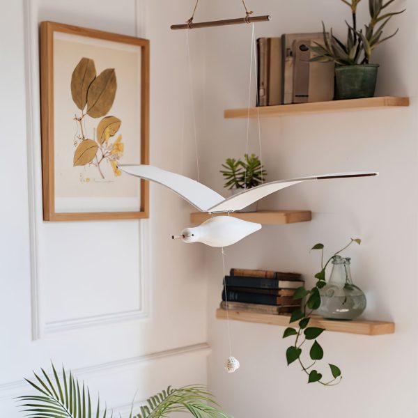 Handmade Wooden Gull