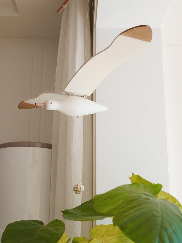 Handmade Wooden Gull
