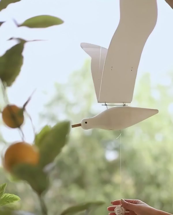 Handmade Wooden Gull