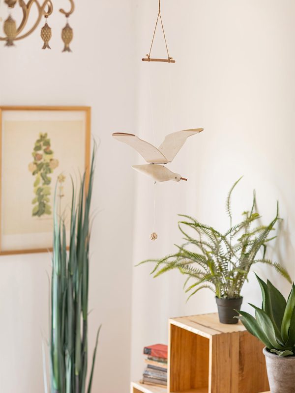 Handmade Wooden Gull