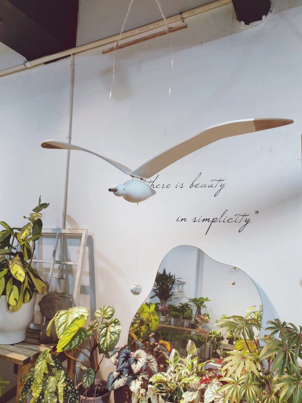 Handmade Wooden Gull