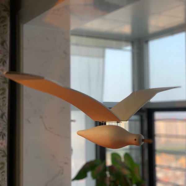 Handmade Wooden Gull